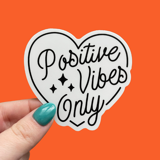 STICKER | Positive Vibes Only | KBC0000020