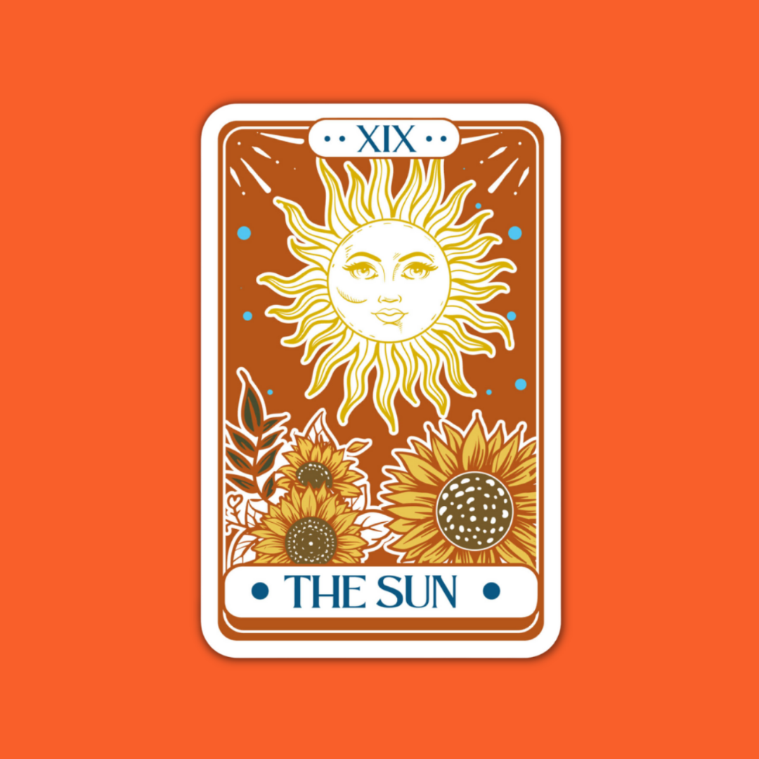 STICKER | Tarot Card Sun | KBC0000035