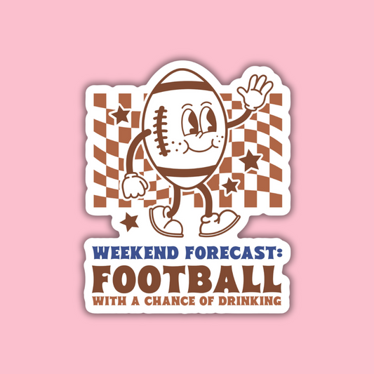 STICKER | Football With a Side of Drinking | KBC0000041