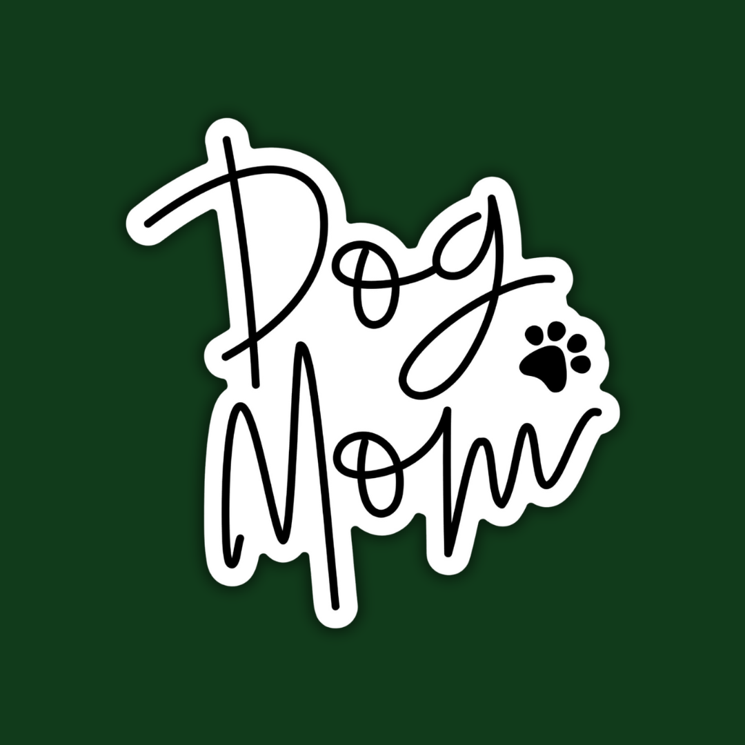 STICKER | Dog Mom Cursive | KBC0000042