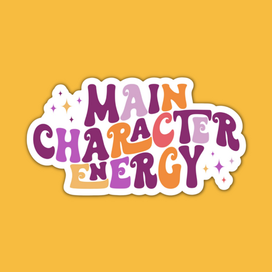 STICKER | Lesbian Main Character Energy | PRIDE00012