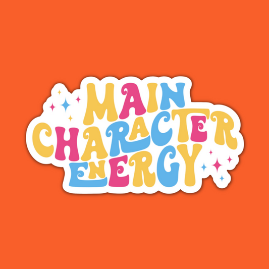 STICKER | Pansexual Main Character Energy | PRIDE00016