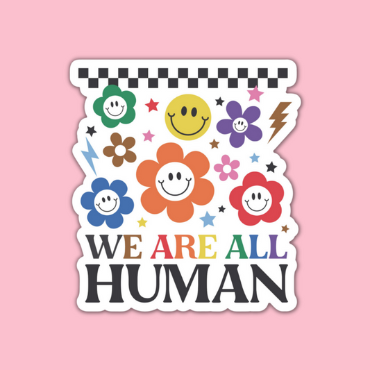 STICKER | We Are All Human | PRIDE00020