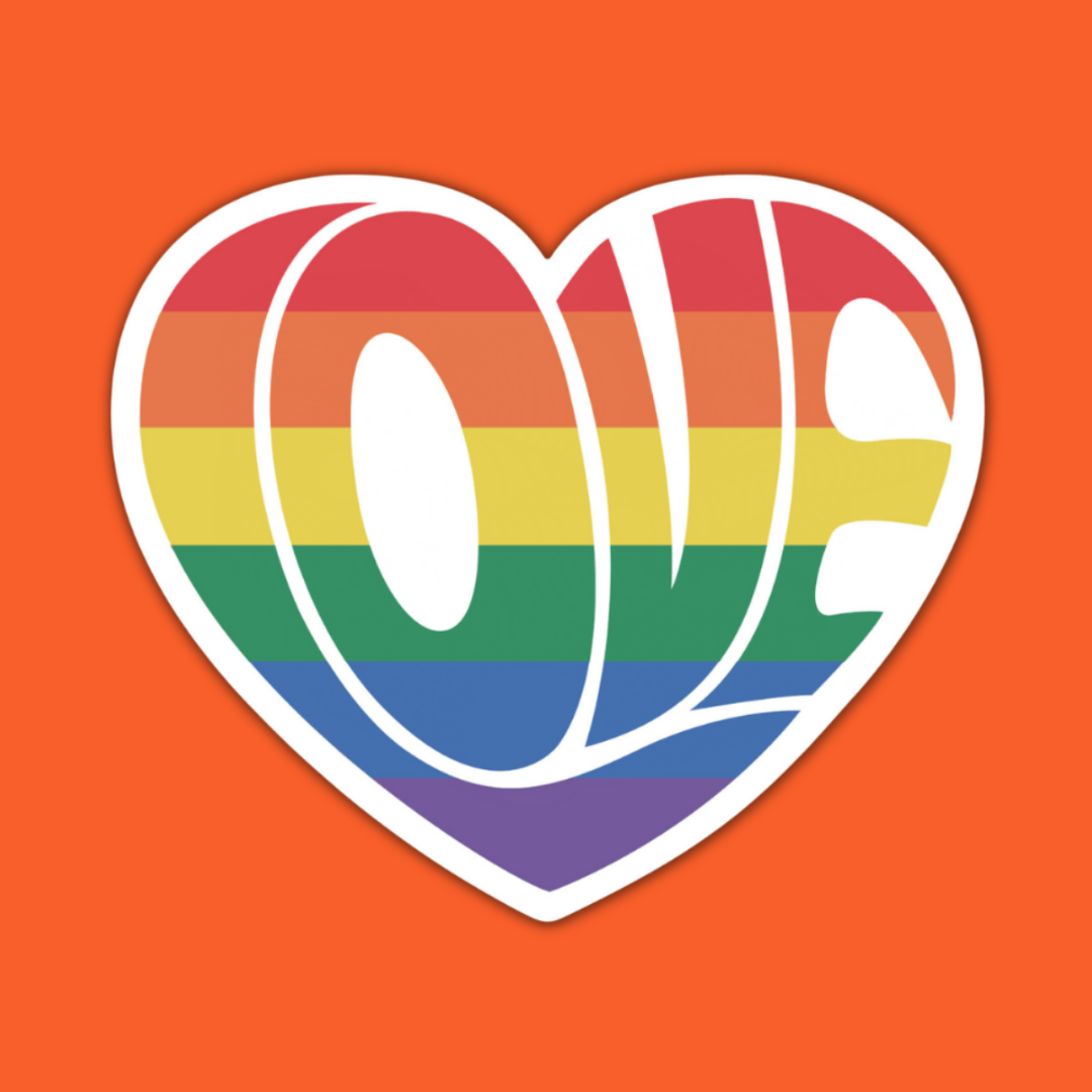 STICKER | Gay Pride Love | PRIDE00023