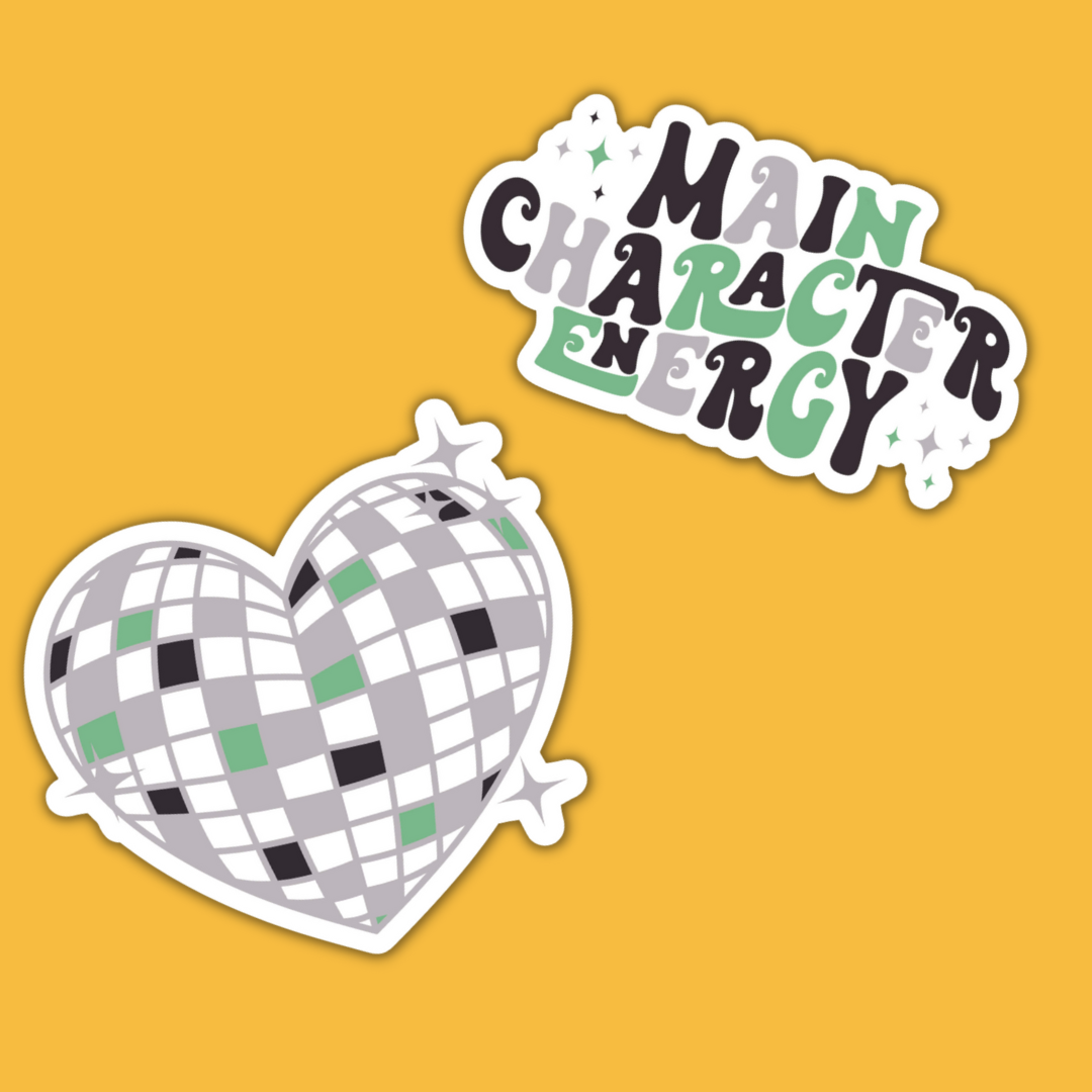 STICKER BUNDLE (2) | Aromantic | Gay Pride