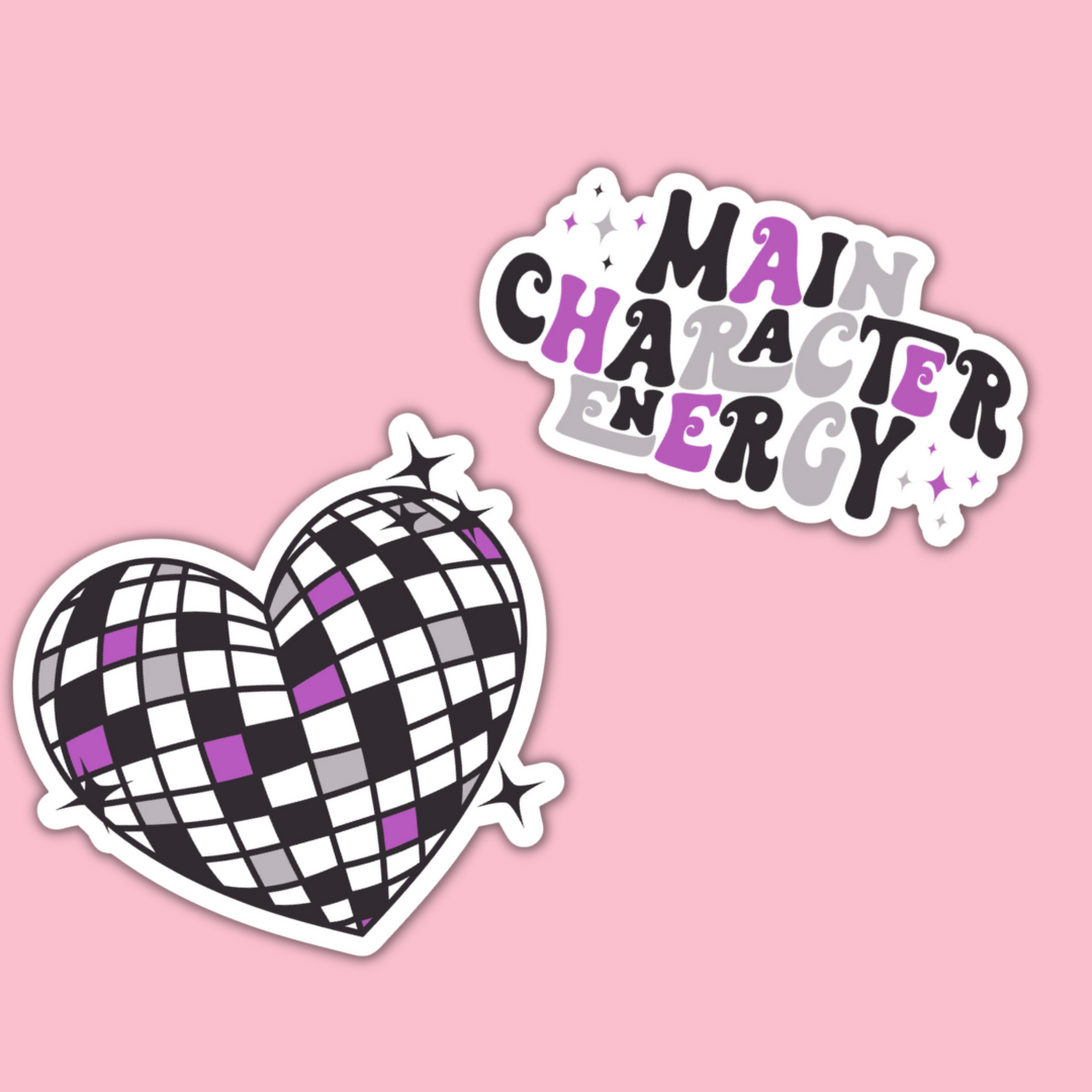 STICKER BUNDLE (2) | Asexual | Gay Pride