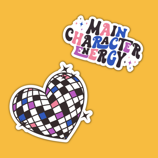 STICKER BUNDLE (2) | Gender Fluid | Gay Pride