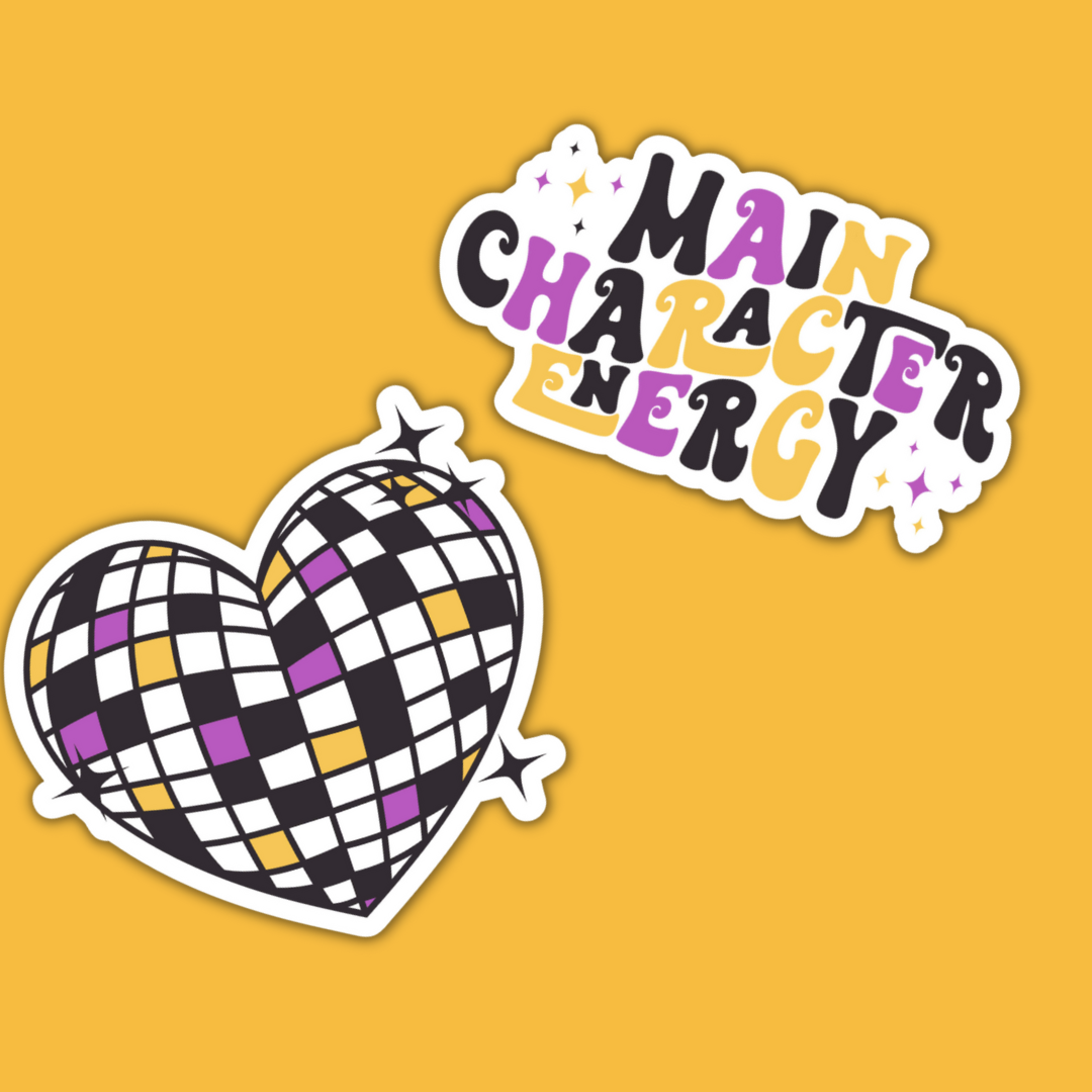 STICKER BUNDLE (2) | Nonbinary | Gay Pride