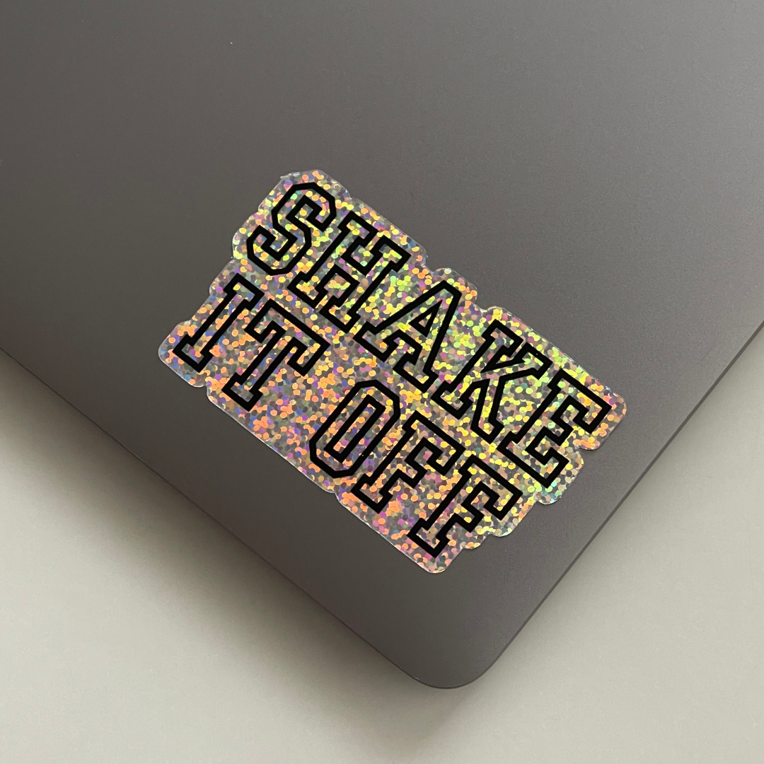 STICKER | Holographic Shake It Off | TS00000023