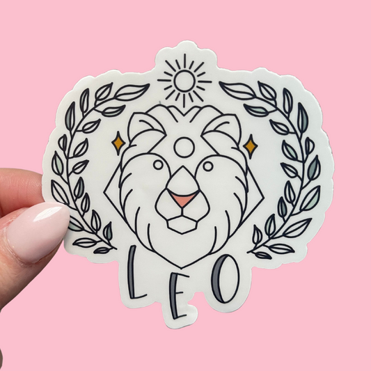 STICKER | Leo | ZODIAC0006