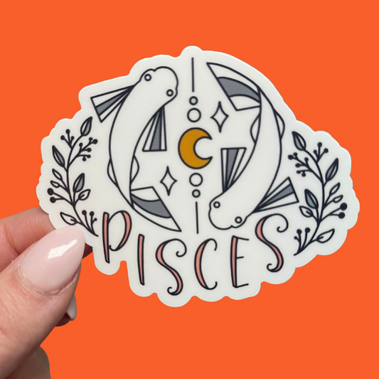 STICKER | Pisces | ZODIAC0008