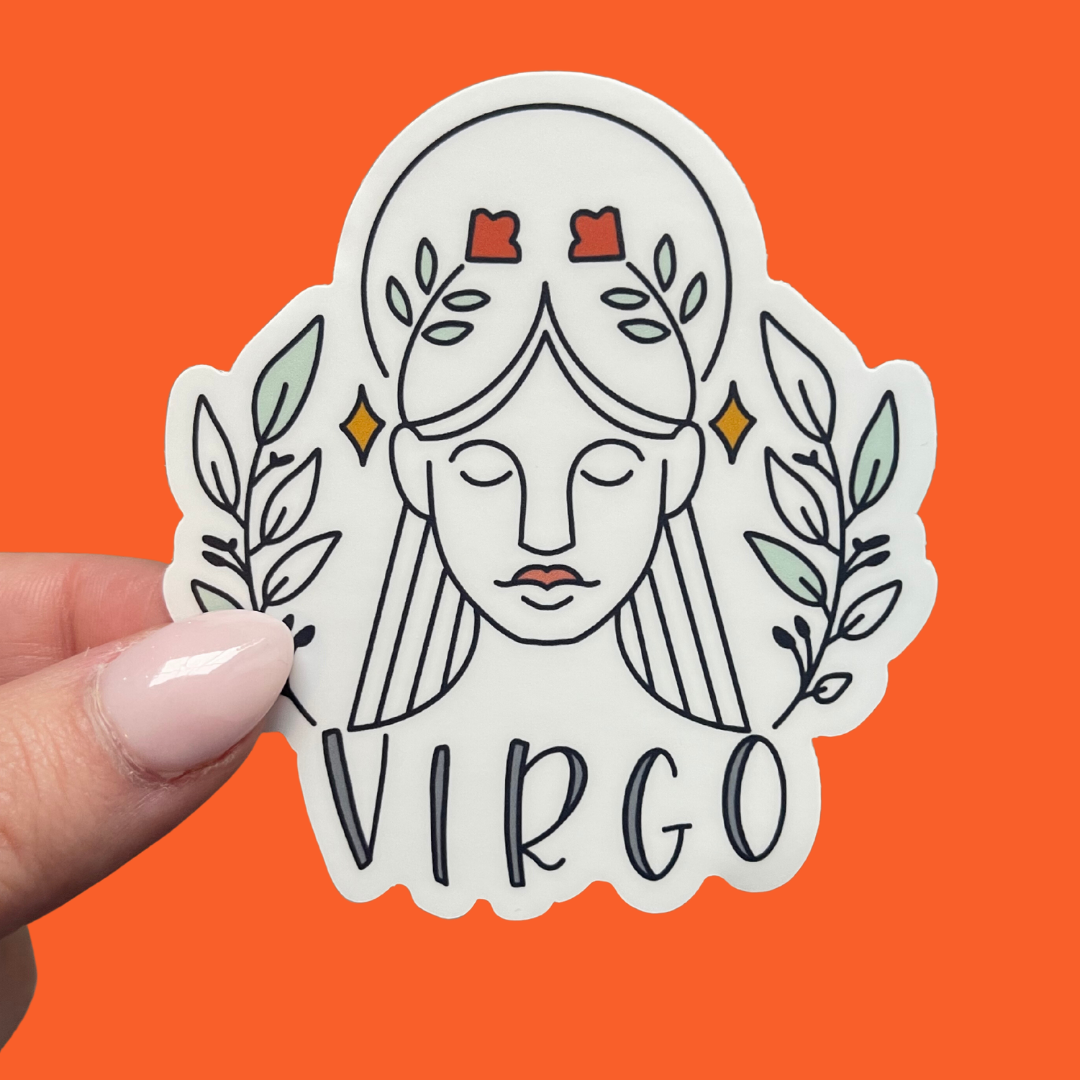 STICKER | Virgo | ZODIAC0012